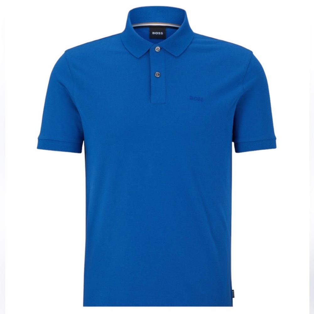 Light Blue Hugo Boss Polo Shirt (L)